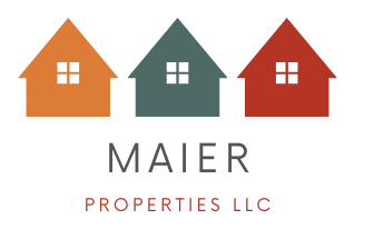 Maier Properties LLC — three houses logo